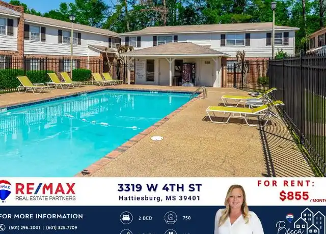 Property at 3319 W 4th St, Hattiesburg, MS, 39401, 2 beds, 1 bath, [object Object]