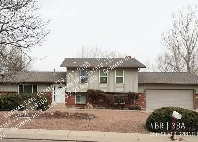 Property at 350 Silver Spring Cir, Colorado Springs, CO, 80919, 4 beds, 3 baths, [object Object]