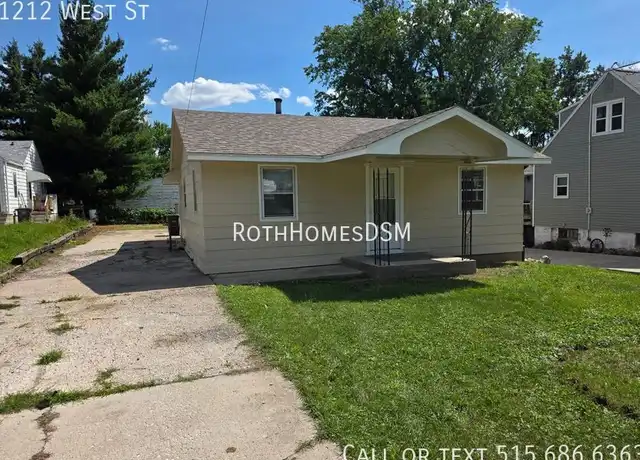 Property at 1212 West St, Des Moines, IA, 50315, 2 beds, 1 bath, [object Object]