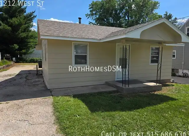Property at 1212 West St, Des Moines, IA, 50315, 2 beds, 1 bath, [object Object]