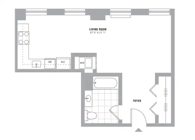 Property at 210 Main St Unit 214-109, Hackensack, NJ, 07602, 1 bed, 1 bath, [object Object]