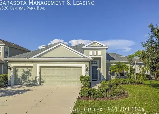 Property at 4820 Central Park Blvd, Bradenton, FL, 34211, 5 beds, 4 baths, [object Object]