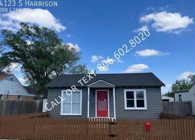 Property at 4123 S Harrison St, Amarillo, TX, 79110, 2 beds, 1 bath, [object Object]