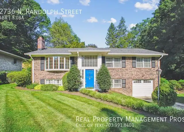 Property at 2736 N Randolph St, Arlington, VA, 22207, 4 beds, 3 baths, [object Object]