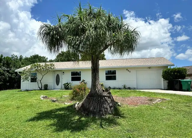 Property at 885 SW California Blvd, Port Saint Lucie, FL, 34953, 3 beds, 2 baths, [object Object]