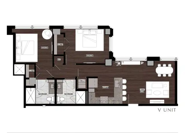 Property at 6 E 5th St Unit 903, Tulsa, OK, 74103, 2 beds, 2 baths, [object Object]