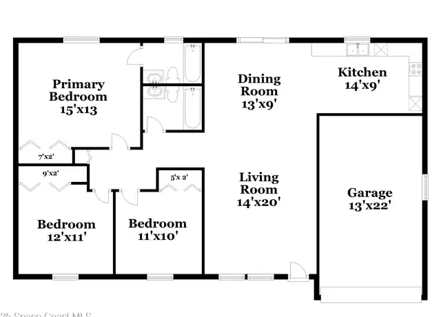 Property at 2831 SE Melaleuca Blvd, Port Saint Lucie, FL, 34952, 3 beds, 2 baths, [object Object]