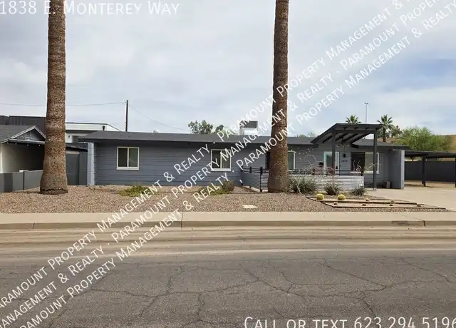 Property at 1838 E Monterey Way, Phoenix, AZ, 85016, 4 beds, 2 baths, [object Object]