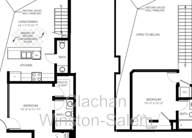 Property at 50 W 4th St Unit 214, Winston-Salem, NC, 27101, 2 beds, 2.5 baths, [object Object]
