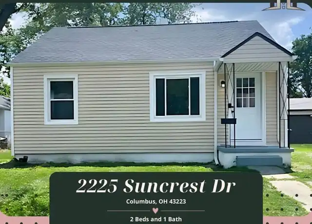 Property at 2225 Suncrest Dr, Columbus, OH, 43223, 2 beds, 1 bath, [object Object]