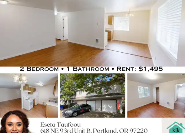 Property at 618 NE 93rd Ave Unit B, Portland, OR, 97220, 2 beds, 1 bath, [object Object]
