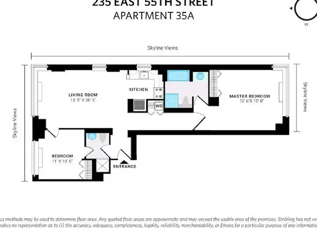 Property at 235 E 55th St Unit 35A, New York, NY, 10022, 2 beds, 2 baths, [object Object]