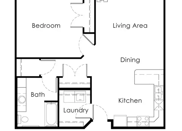 Property at 2200 33rd St NW Unit 205, Minot, ND, 58703, 1 bed, 1 bath, [object Object]