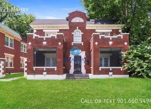 Property at 821 Maury St, Memphis, TN, 38107, 1 bed, 1 bath, [object Object]