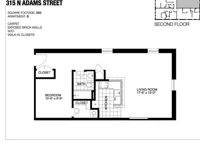 Property at 315 N Adams St Unit B, Richmond, VA, 23220, 1 bed, 1 bath, [object Object]