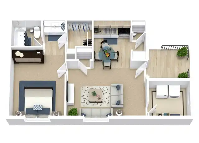 Property at 608 Azalea Rd Unit S-1905, Mobile, AL, 36609, 1 bed, 1 bath, [object Object]