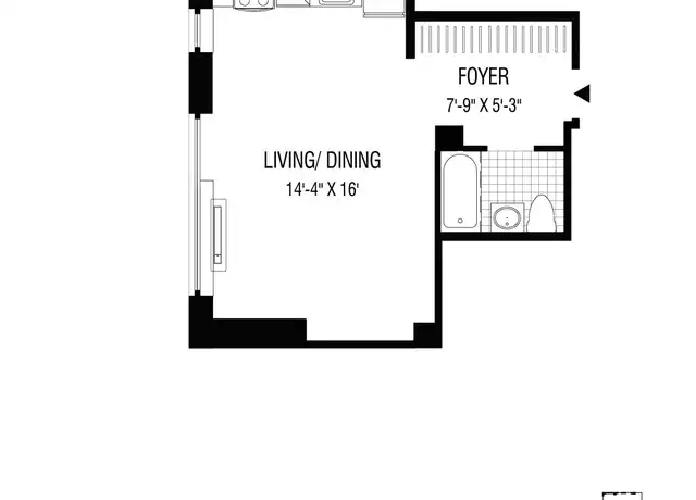 Property at 2 Gold St Unit 2110, New York, NY, 10038, 0 beds, 1 bath, [object Object]