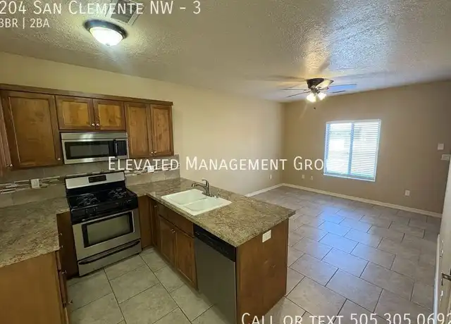 Property at 204 San Clemente Ave NW Unit 3, Albuquerque, NM, 87107, 3 beds, 2 baths, [object Object]