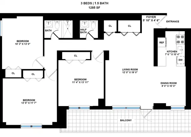 Property at 175 W 90th St Unit 4G, New York, NY, 10024, 3 beds, 1.5 baths, [object Object]