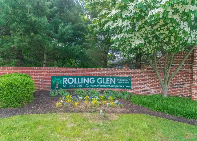 Property at Rolling Glen Townhomes and Apartments - 1531 Rolling Glen Dr, Boothwyn, PA, 19061, 2 beds, 1 bath, [object Object]