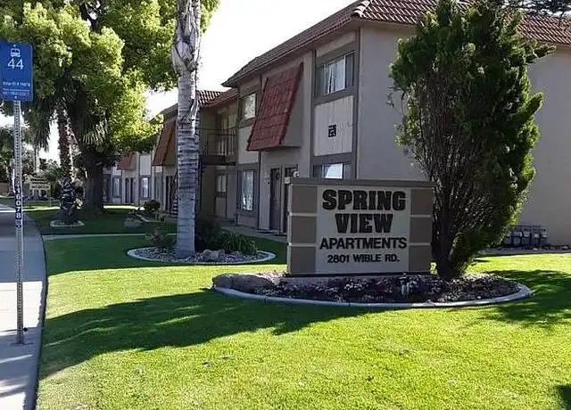 Property at Springview Apartments - 2801 Wible Rd, Bakersfield, CA, 93309, 1 bed, 1 bath, [object Object]