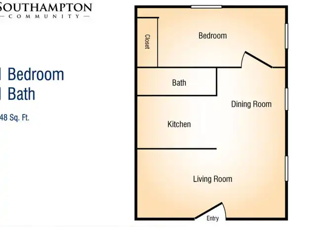 Property at 4118 Southway Ln Unit 4122-42, Triangle, VA, 22172, 1 bed, 1 bath, [object Object]