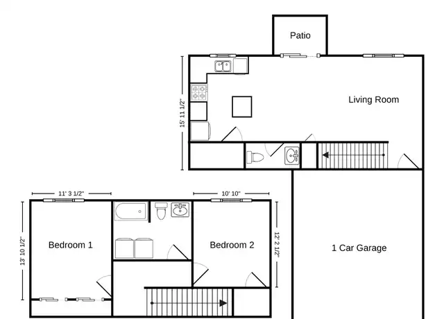 Property at 4105 Wisconsin 91 Unit OS 4109-104, Oshkosh, WI, 54904, 2 beds, 1.5 baths, [object Object]
