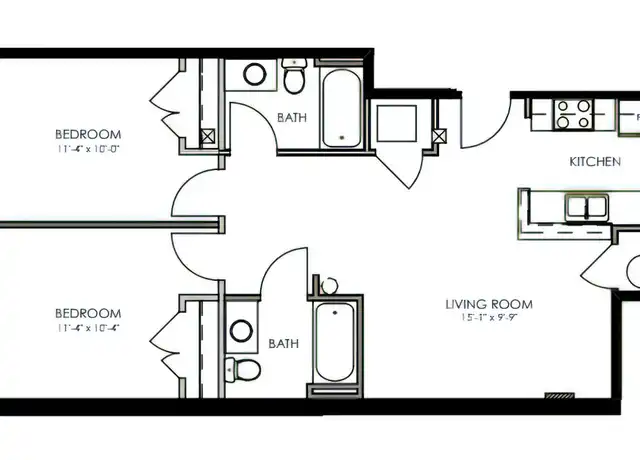 Property at 1318 W Broad St Apt 308, Richmond, VA, 23220, 2 beds, 2 baths, [object Object]