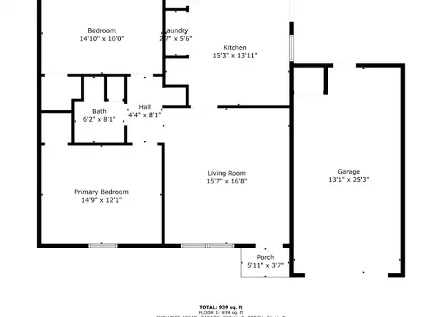 Property at 107 Darlene Ln, Percy, IL, 62272, 2 beds, 1 bath, [object Object]