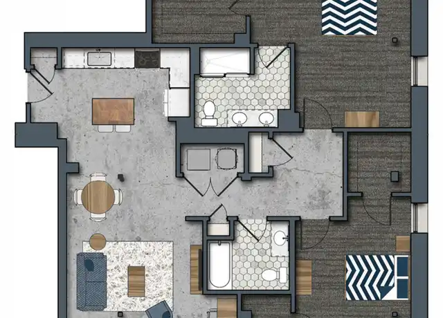 Property at 1009 W Juneau Ave Unit 401, Milwaukee, WI, 53233, 1 bed, 1 bath, [object Object]
