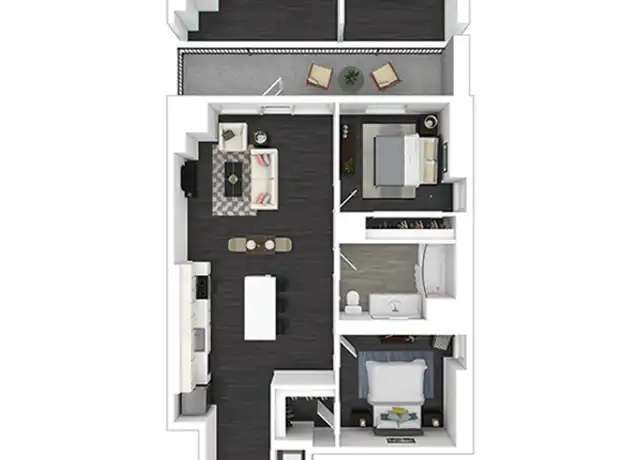 Property at 220 W Illinois St Unit 1909, Chicago, IL, 60654, 2 beds, 1 bath, [object Object]