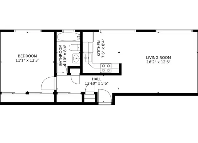 Property at 910 N Washington St Unit 201, Denver, CO, 80218, 1 bed, 1 bath, [object Object]