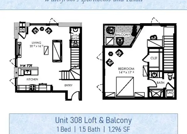 Property at 130 Main St Unit 308, Menasha, WI, 54952, 1 bed, 1.5 baths, [object Object]