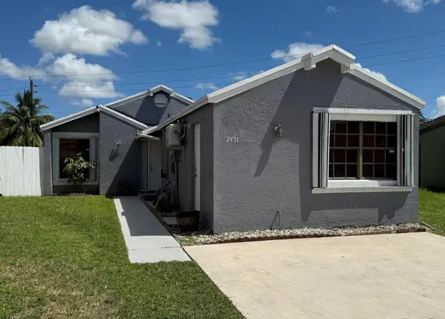 Property at 2451 SW 86th Ave, Miramar, FL, 33025, 3 beds, 2 baths, [object Object]