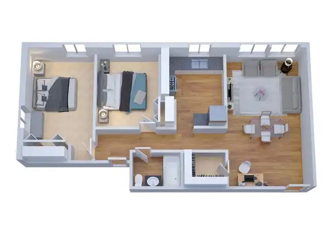 Property at 3407 65th Ave N, Minneapolis, MN, 55429, 2 beds, 1 bath, [object Object]
