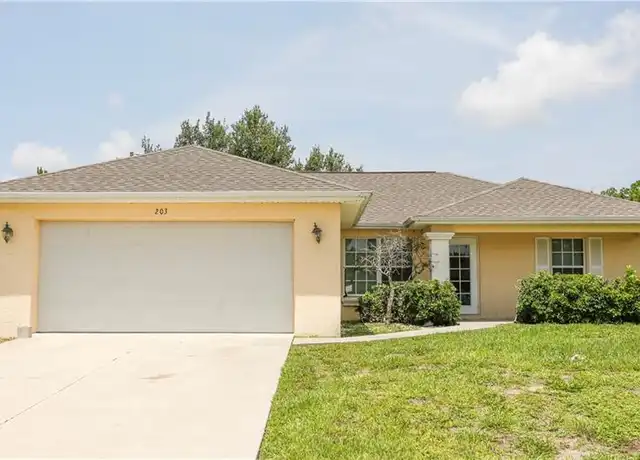 Property at 203 Jack Ave N, Lehigh Acres, FL, 33971, 3 beds, 2 baths, [object Object]
