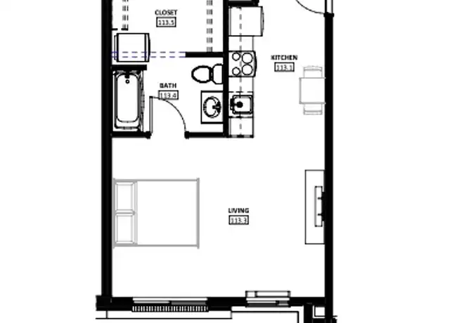 Property at 726 W Prospect Rd Unit 205, Fort Collins, CO, 80526, 0 beds, 1 bath, [object Object]