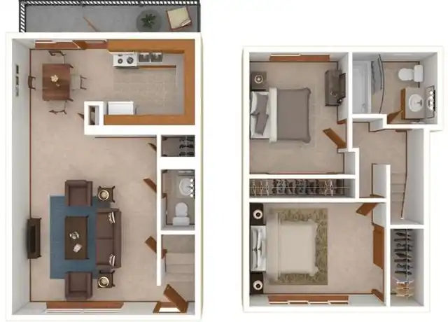 Property at 1280 W 15th Ave Unit 1520-3, Eugene, OR, 97402, 2 beds, 1.5 baths, [object Object]