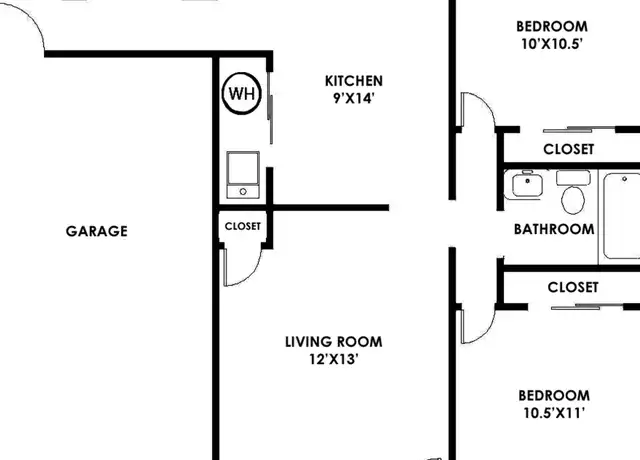 Property at 2530 Derbyshire Ct Unit 2534, West Lafayette, IN, 47906, 3 beds, 1 bath, [object Object]