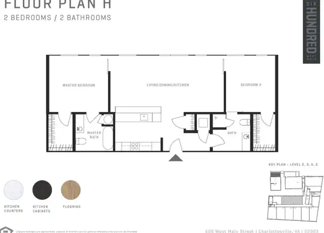Property at 600 W Main St Unit 210, Charlottesville, VA, 22903, 2 beds, 2 baths, [object Object]