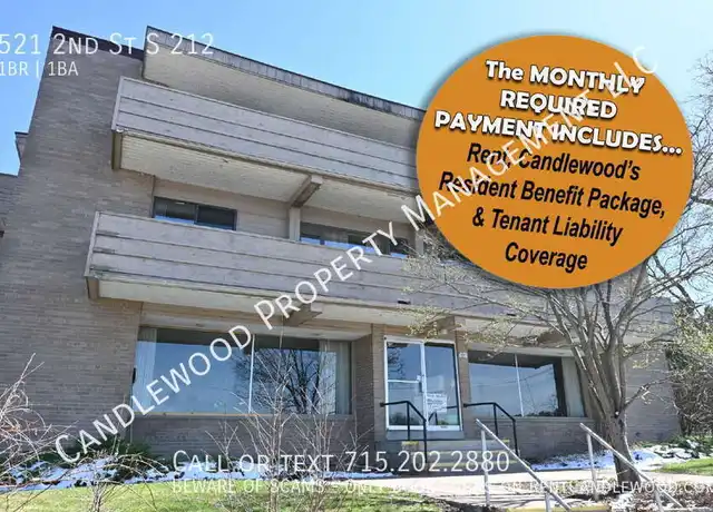 Property at 521 2nd St S Unit 212, Wisconsin Rapids, WI, 54494, 1 bed, 1 bath, [object Object]