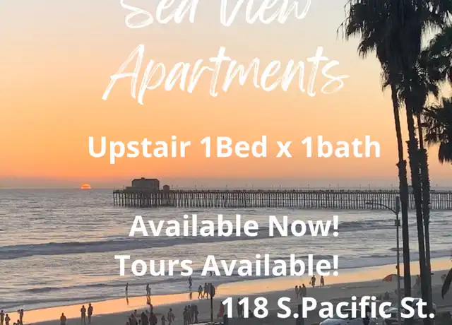 Property at Sea View Apts - 118 S Pacific St, Oceanside, CA, 92054, 1 bed, 1 bath, [object Object]