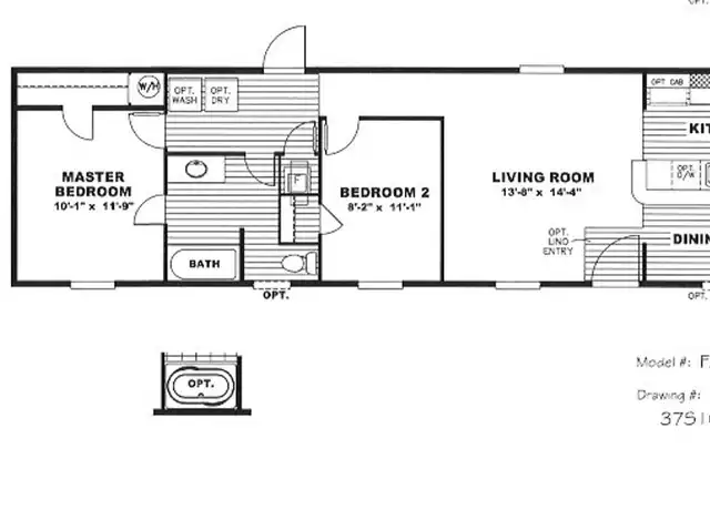 Property at 111 Maple Shade Dr Unit AH-124, Old Monroe, MO, 63369, 2 beds, 1 bath, [object Object]