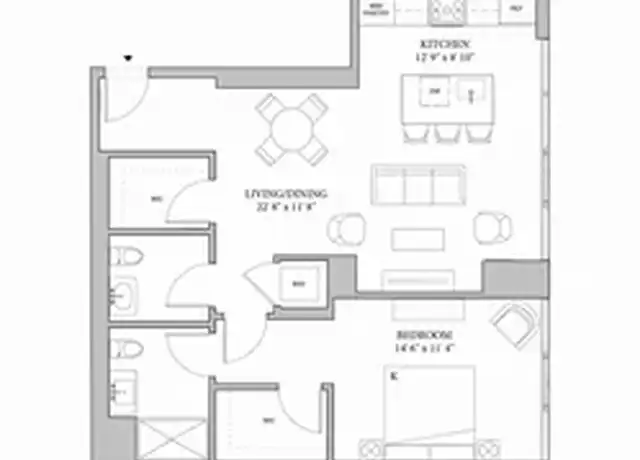Property at 164 N Peoria St Unit 1905, Chicago, IL, 60607, 1 bed, 1.5 baths, [object Object]