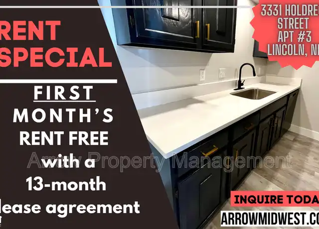 Property at 3331 Holdrege St Unit 3, Lincoln, NE, 68503, 2 beds, 1 bath, [object Object]