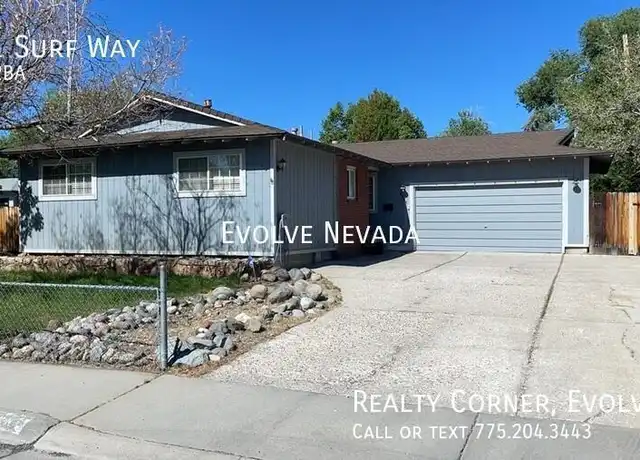 Property at 1301 Surf Way, Reno, NV, 89503, 3 beds, 2 baths, [object Object]