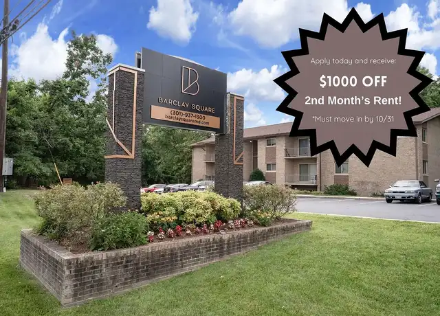 Property at Barclay Square Apartments - 3598 Powder Mill Rd, Beltsville, MD, 20705, 1-4 bed, 1-2 bath, [object Object]