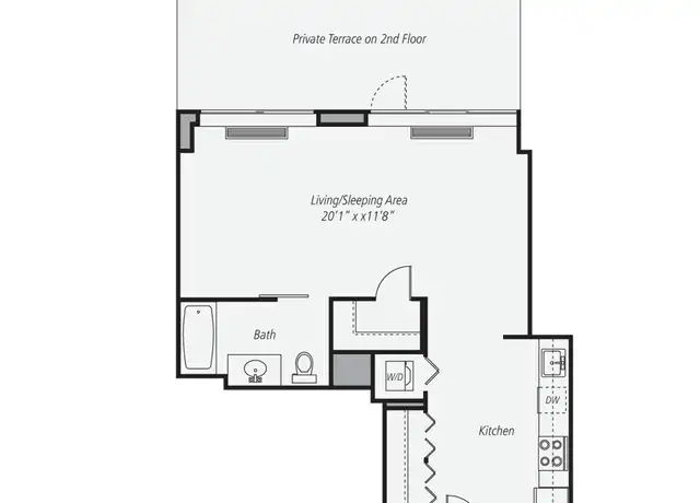 Property at 525 W 28th St Unit 1-1434, New York, NY, 10001, 0 beds, 1 bath, [object Object]