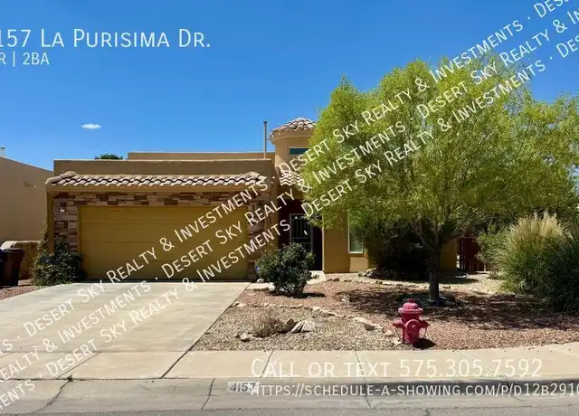Property at 4157 La Purisima Dr, Las Cruces, NM, 88011, 3 beds, 2 baths, [object Object]