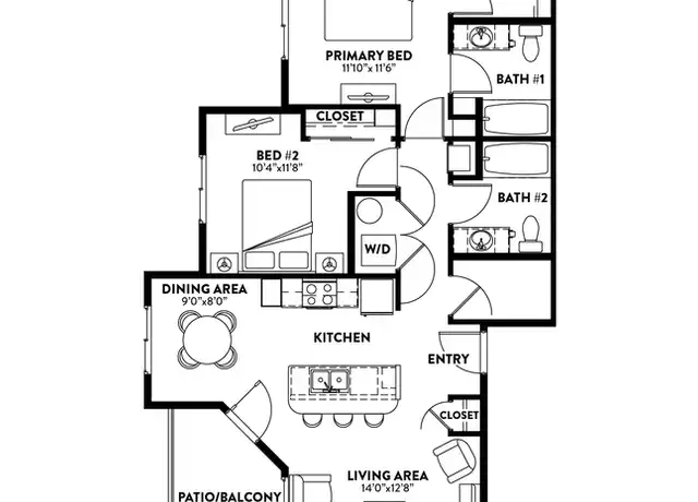 Property at 1759 S Grand Fork Way Unit 1759 102, Meridian, ID, 83642, 2 beds, 2 baths, [object Object]